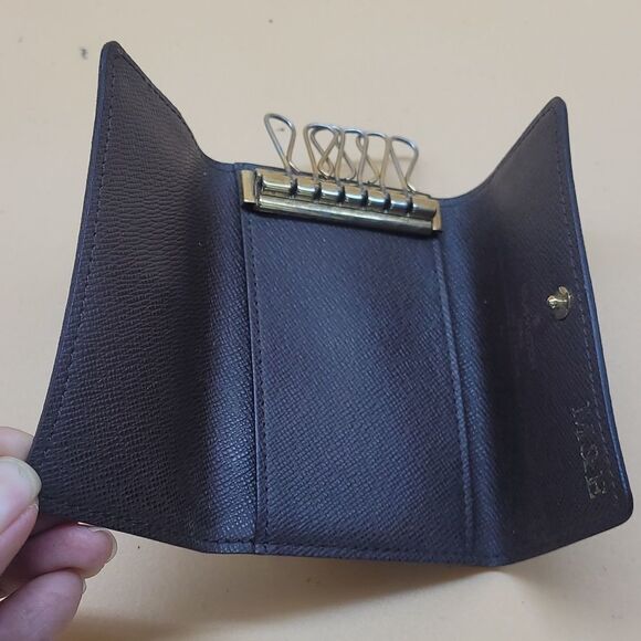 Authentic Louis Vuitton Damier Keychain Wallet - Picture 4 of 9